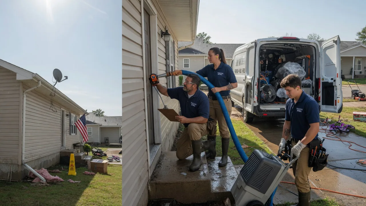Ceiling Water Damage Restoration in Perrinton, MI near me