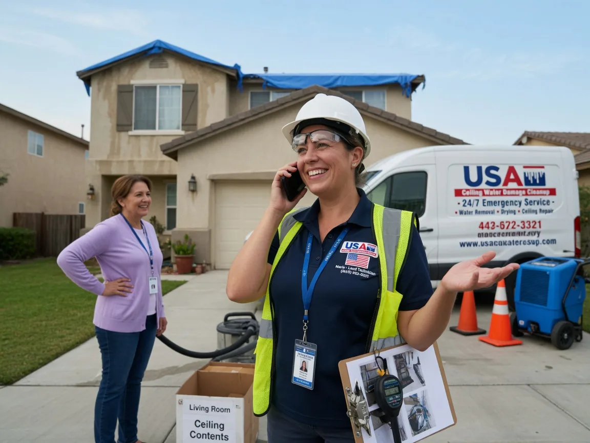 Ceiling Water Damage Restoration Perrinton, MI FAQs